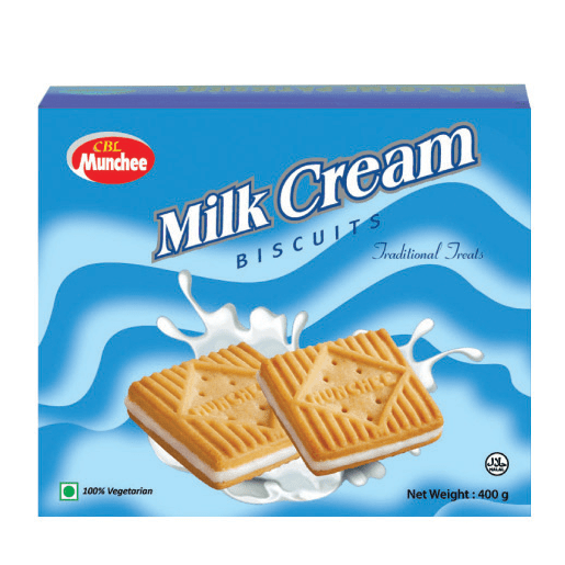 Munchee : Milk Cream Biscuits 400g