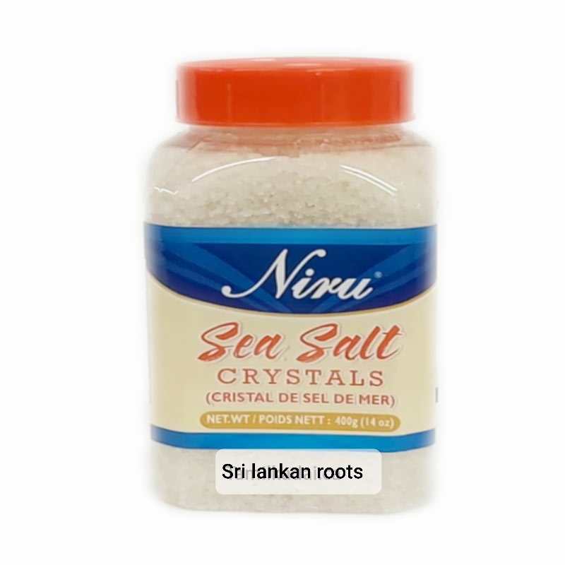 Niru : Sea Salt Crystals in Jar 400g