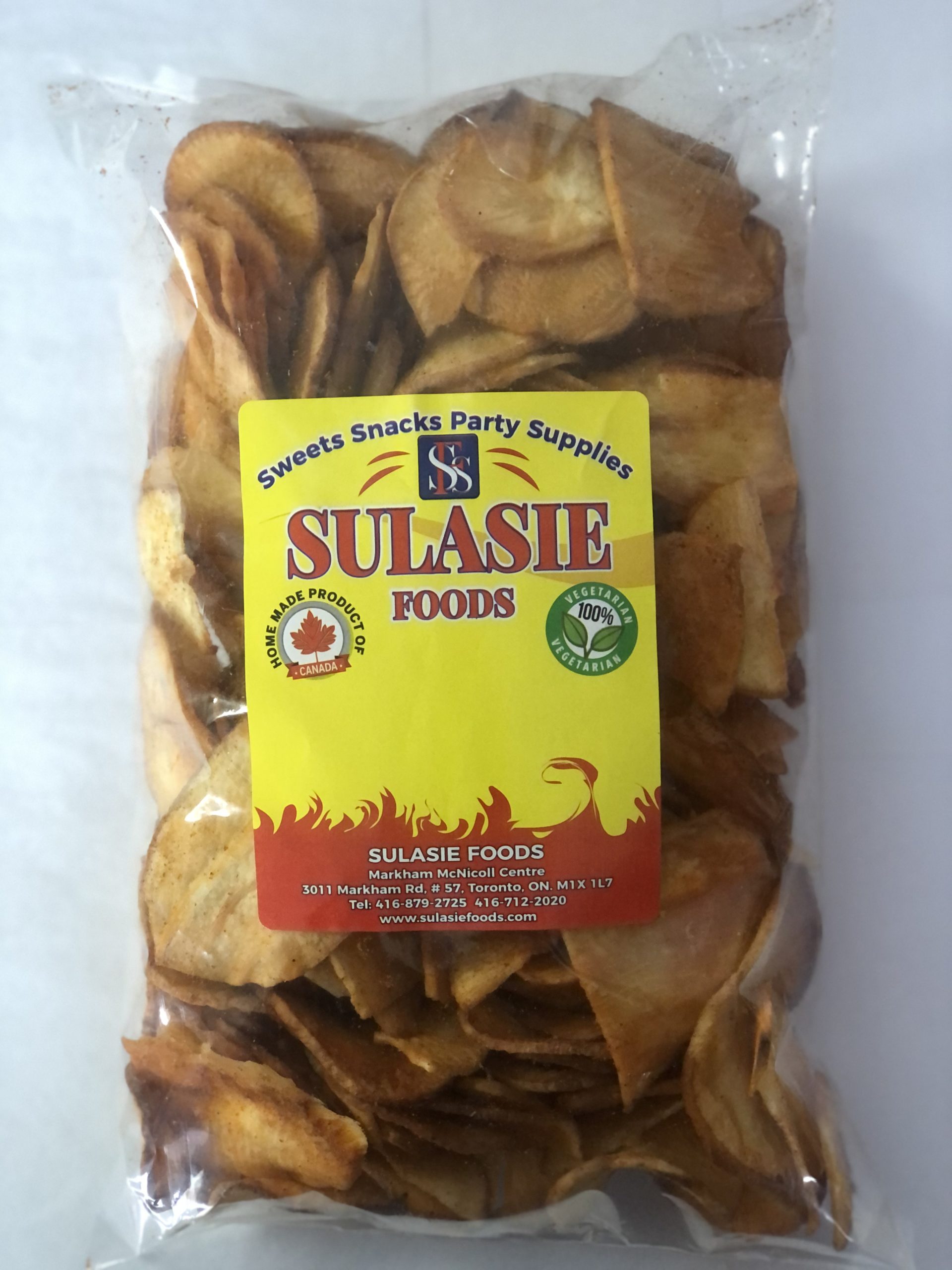 Sulasie – Cassava Chips with Chilli & Salt 500g