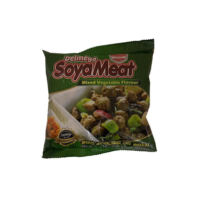 Delmage : Soya Meat – Mixed Vegetable Flavor 90g