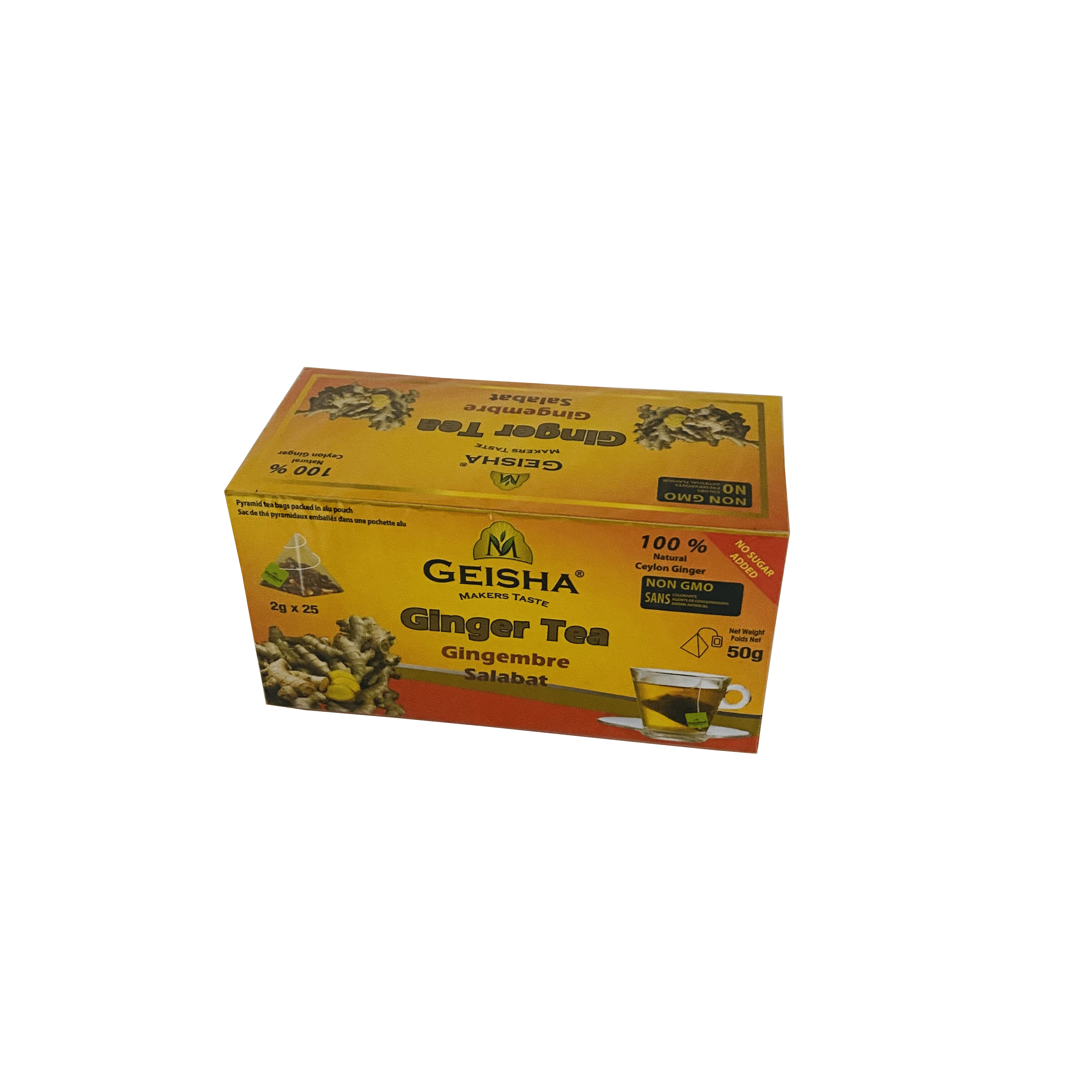 Pure Ginger Tea 50g – 2g x 25 Pouches
