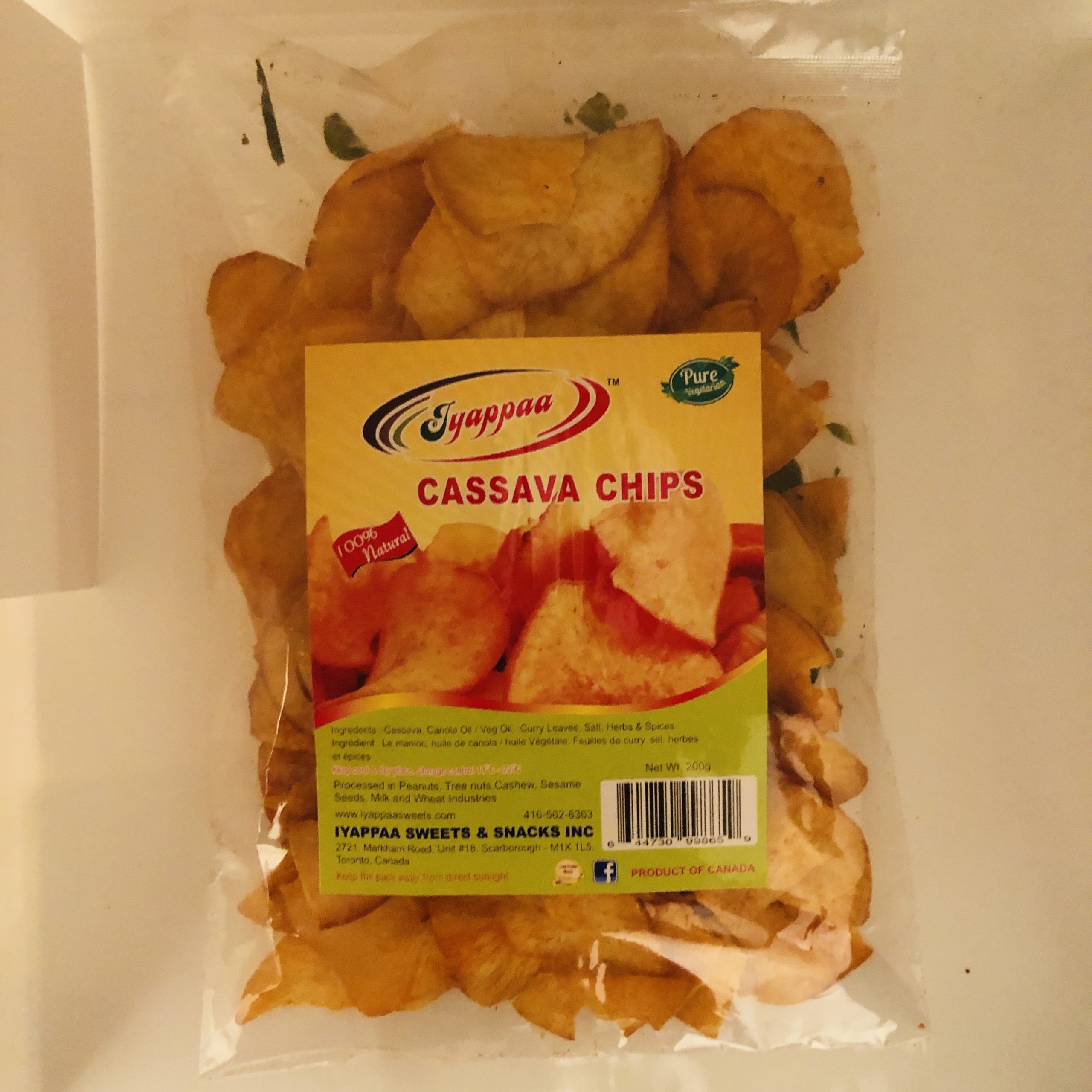 Cassava Chips with Chilli and Salt 200g