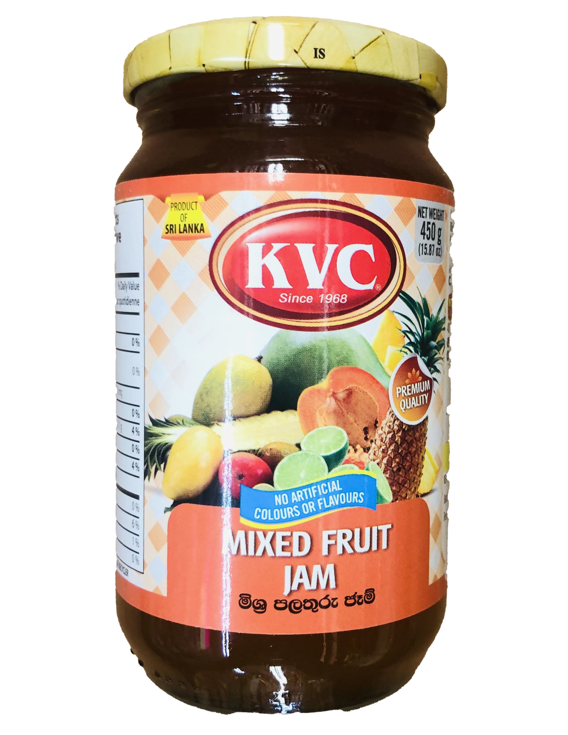 KVC : Mix Fruit Jam 450g