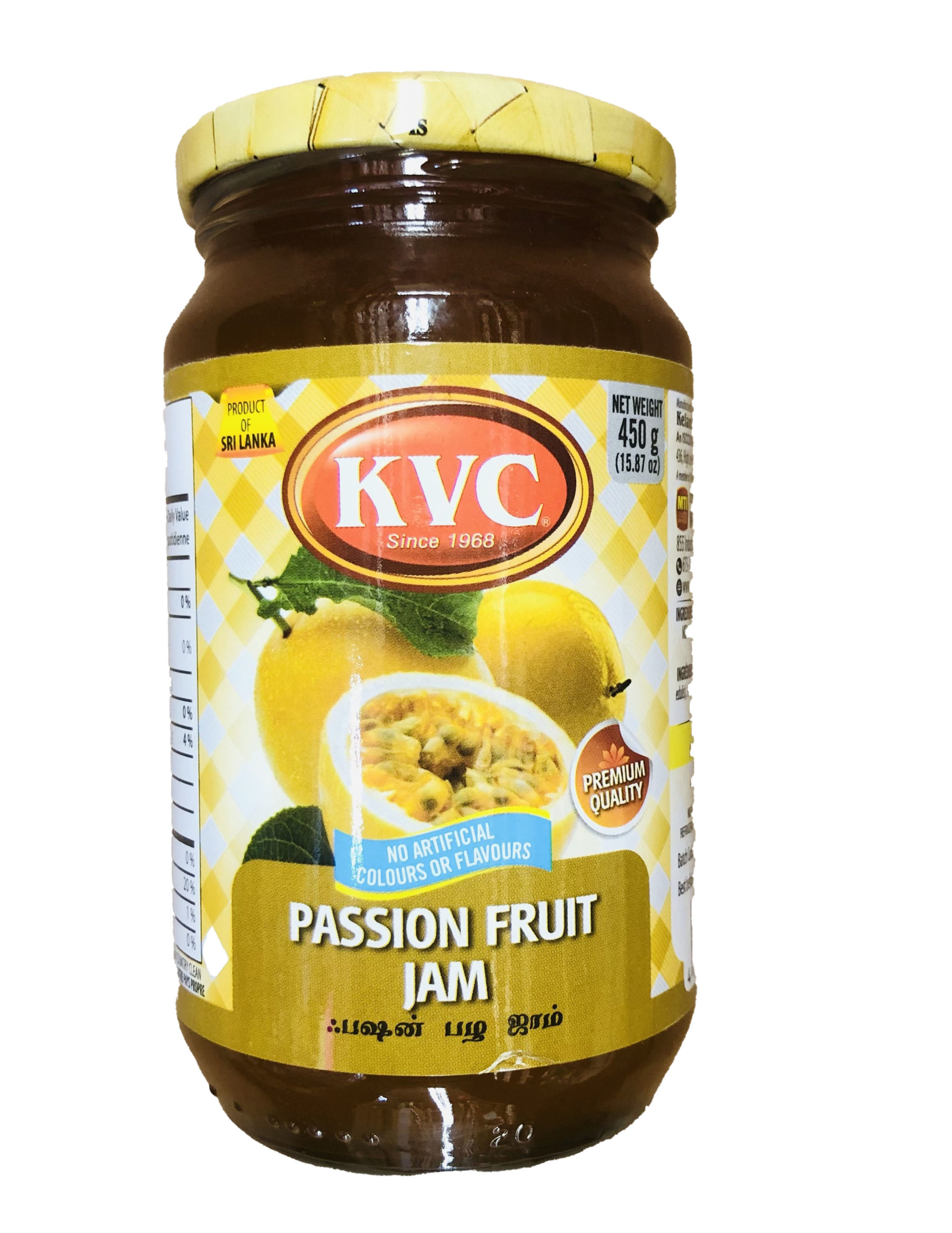 KVC : Passion Fruit Jam 450g