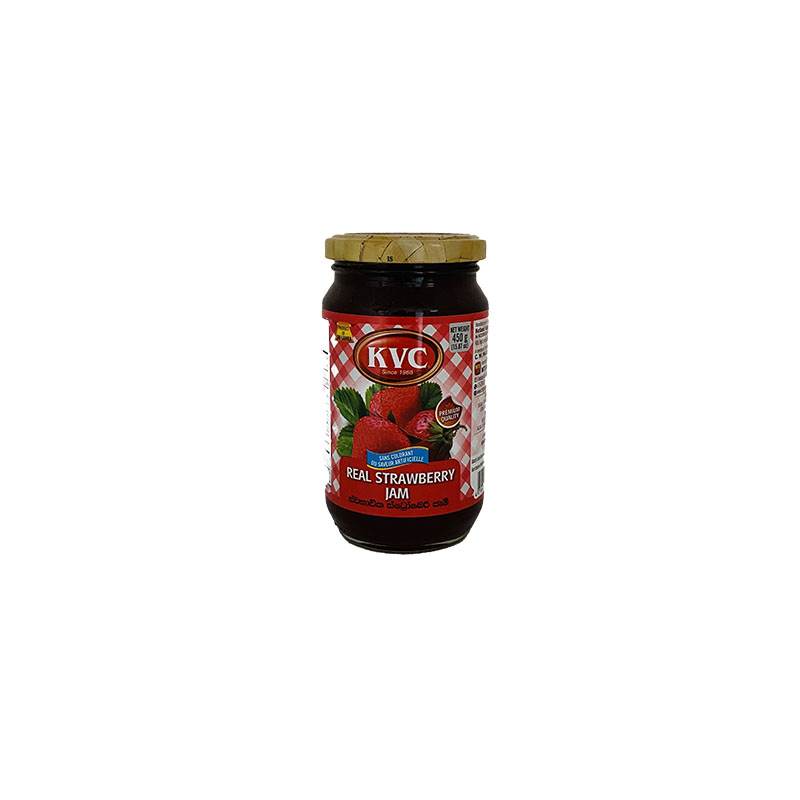 KVC Real Strawberry Jam 450g