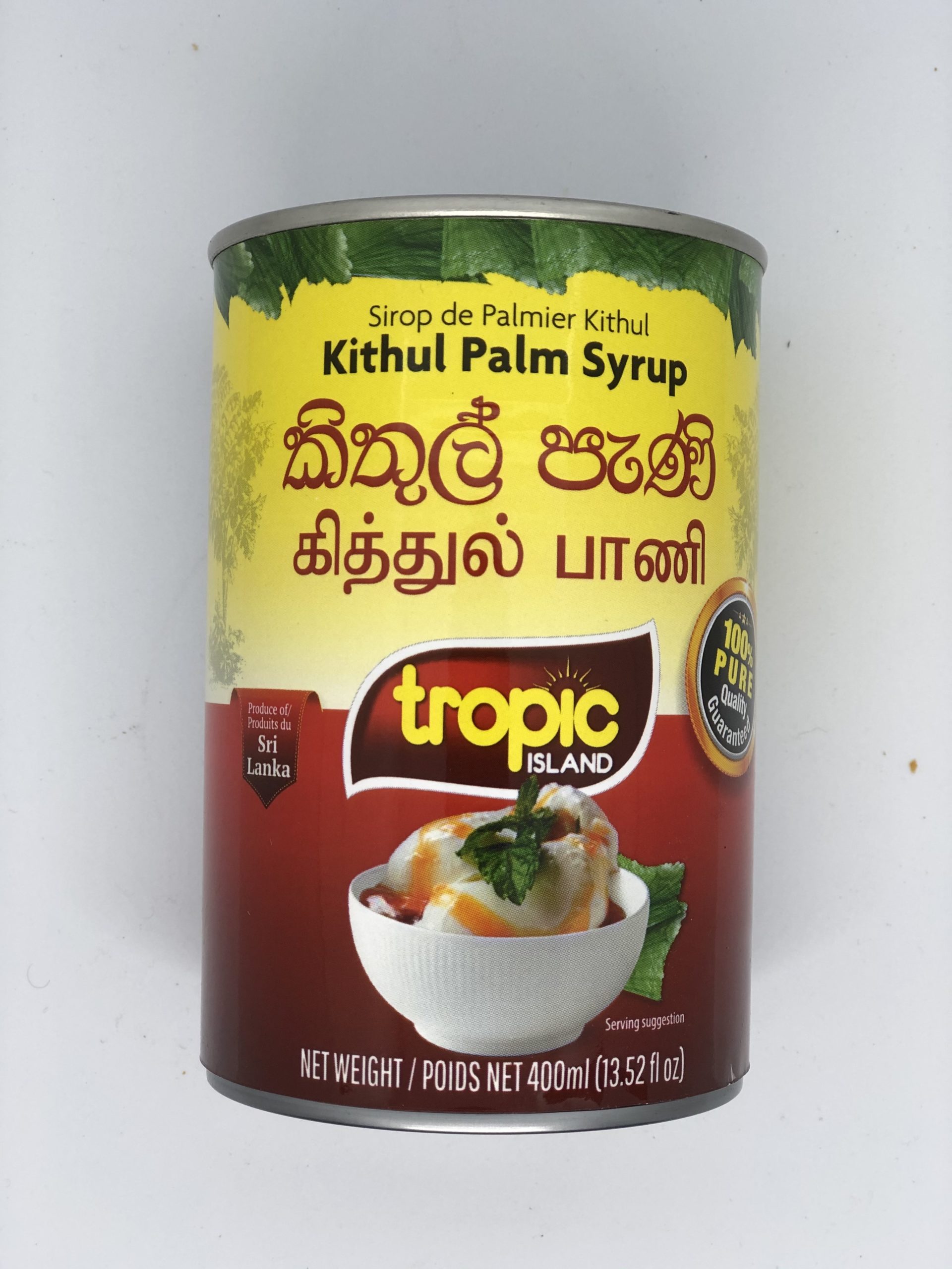 Tropic: Pure Kithul Palm Syrup Tin- 400ml