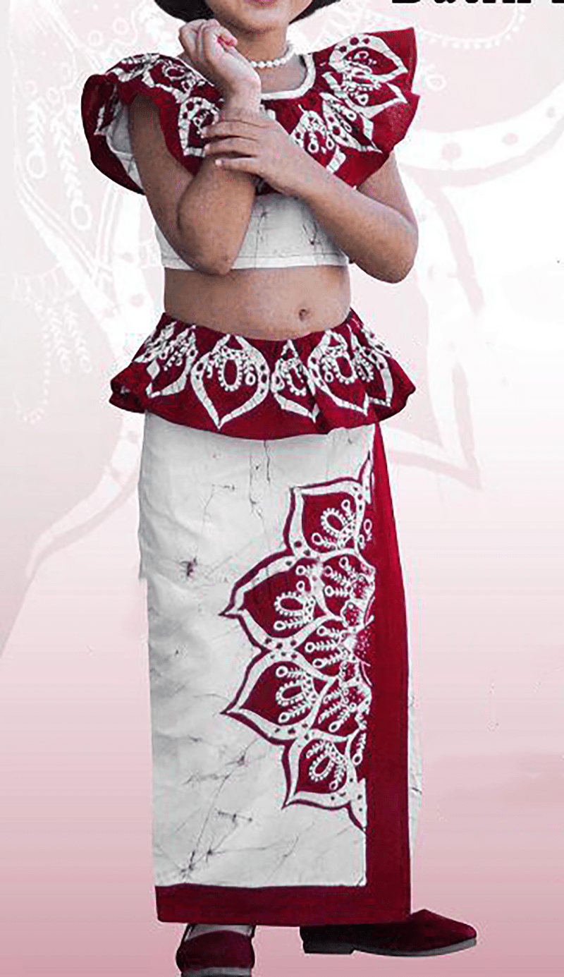 Kid’s Redda & Hatte  Sri Lankan Batik  – KRH 002