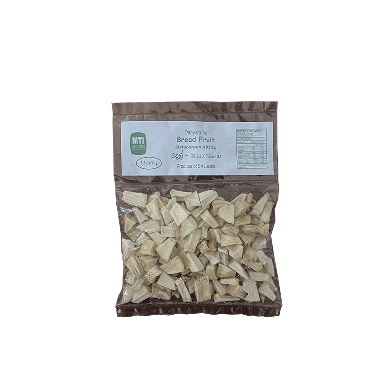 MTI Dehydrated Bread Fruit – Small Pieces 90g