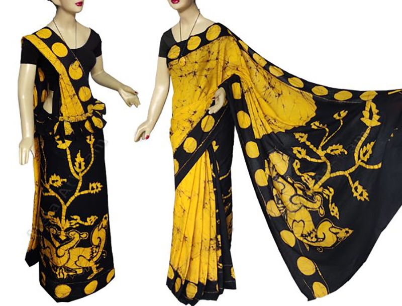 Sri Lankan Batik Saree -SA003