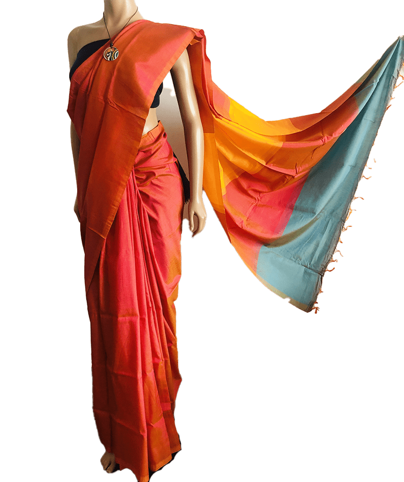 Sri Lankan Handloom Silk Saree -SA007