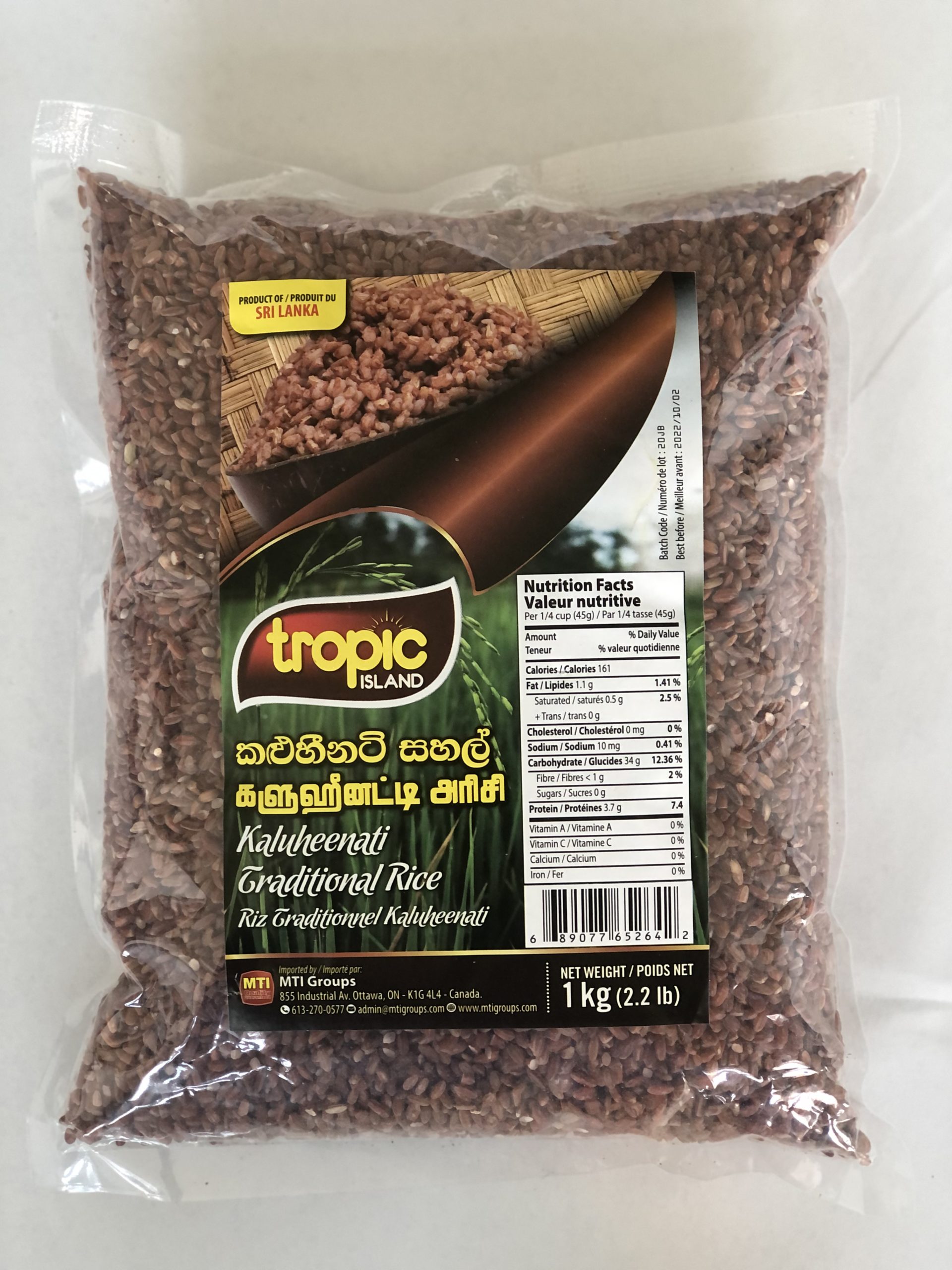 Tropic: Kaluheenati Traditional Rice – 1kg